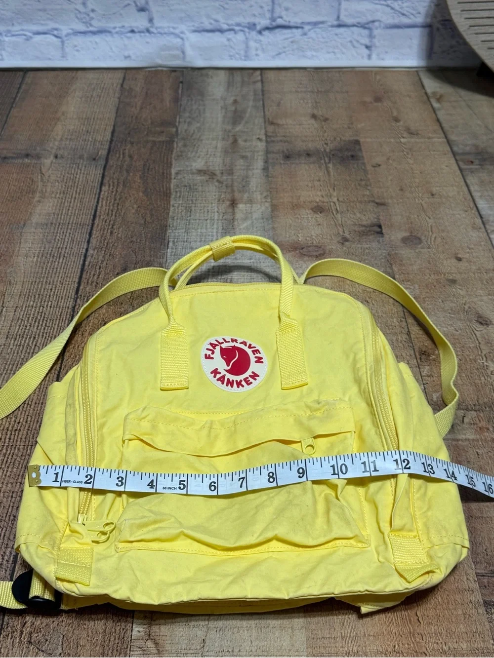 Fjallraven Kanken Backpack Yellow Classic Pack Laptop School Bag
